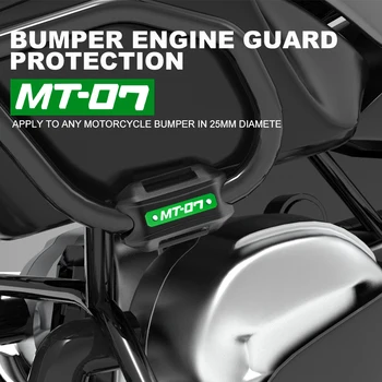Pentru Yamaha MT-07 FZ-07 MT 07 TRASOR GT 2014-2023 2020 2021 2022 Motocicleta 25mm Crash Bar Bara Engine Guard Protection Bloc