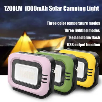 10000mAh baterie Reîncărcabilă Felinar Camping Portabil în aer liber Lumina Camp Magnet Lumina de Urgență Agățat Cort Bec Puternic Lampă de Lucru