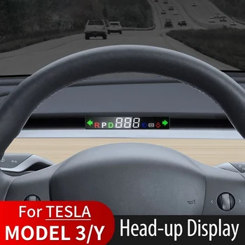 HUD-Head-Up Display Pentru Tesla Model 3 Model Y Dedicat Head-Up Display Vitezometru Pentru Auto Tesla Model 3 Model Y