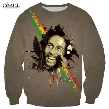 HX Cântăreț Reggae Creator Bob Marley Imprimare 3D Bărbați Femei Jachete de Moda Harajuku Vânzare Fierbinte Bluze de Trening Picătură de Transport maritim