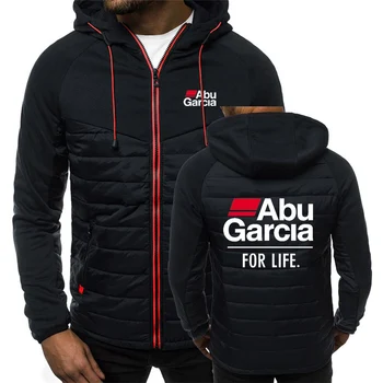 Abu Garcia Pentru Viața Tipărite Hanorace Moda Jacheta Cu Gluga Cu Fermoar Moda Cald Fleece Căptușit Bărbați Populare Maneca Lunga, Paltoane