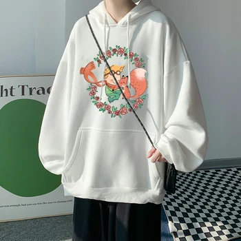 Le Petit Prince Hanorace Bărbat Drăguț Anime Print Casual Hip Hop Streetwear Hanorac Cu Haine De Primăvară 2022 Hanorac Jachete Femei Bărbați