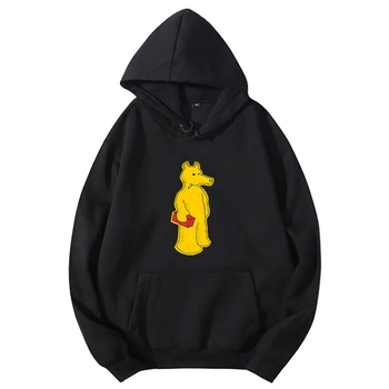 MF DOOM Quasimoto Desene animate Print Hoodie Grafic Hip Hop Harajuku Jachete Unisex cu Glugă Pulovere de sex Masculin Streetwear Iarna Hoody